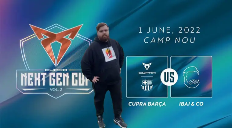 Imagen de Partido de Ibai: Cupra-Barça, dónde ver y equipos