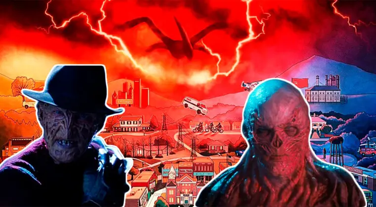 Imagen de Este fan art fusiona a la perfección la temporada 4 de Stranger Things con Pesadilla en Elm Street