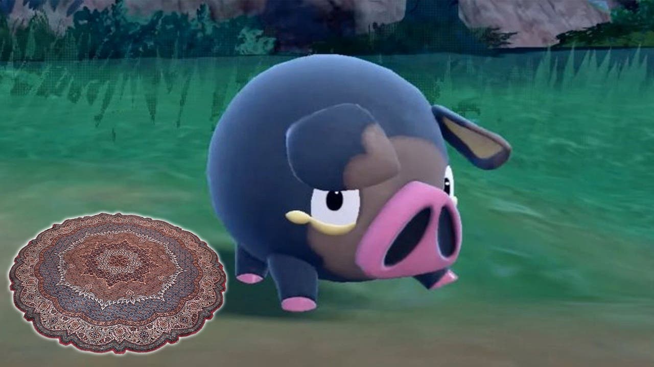 pokémon lechonk alfombra