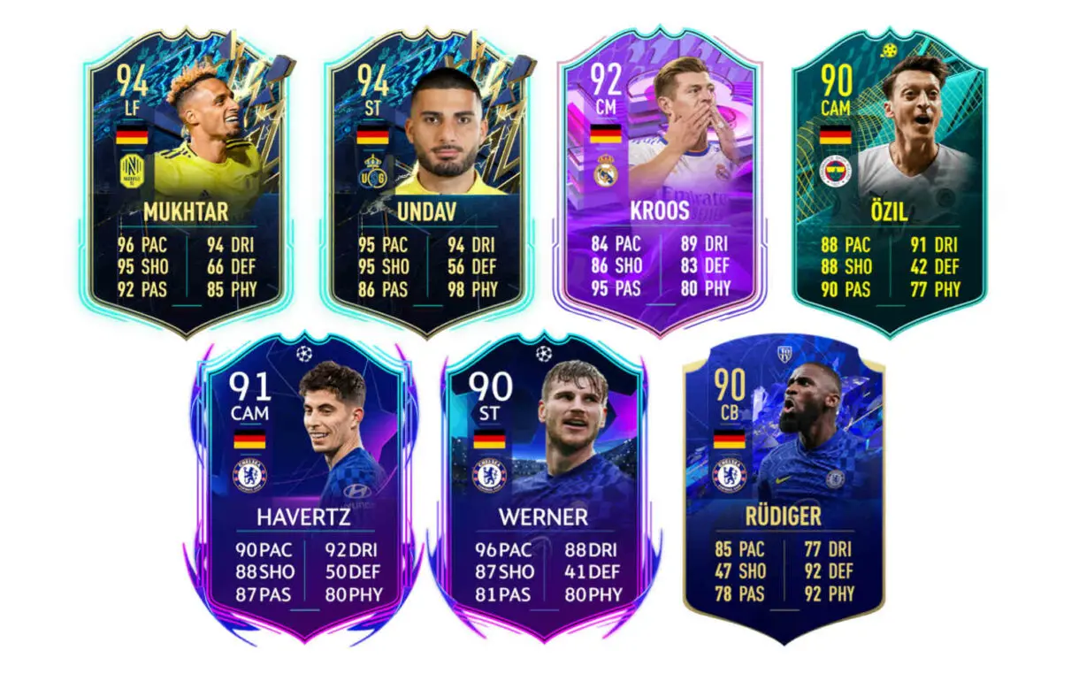 Links naranjas Alemania Gerhardt Shapeshifters FIFA 22 Ultimate Team