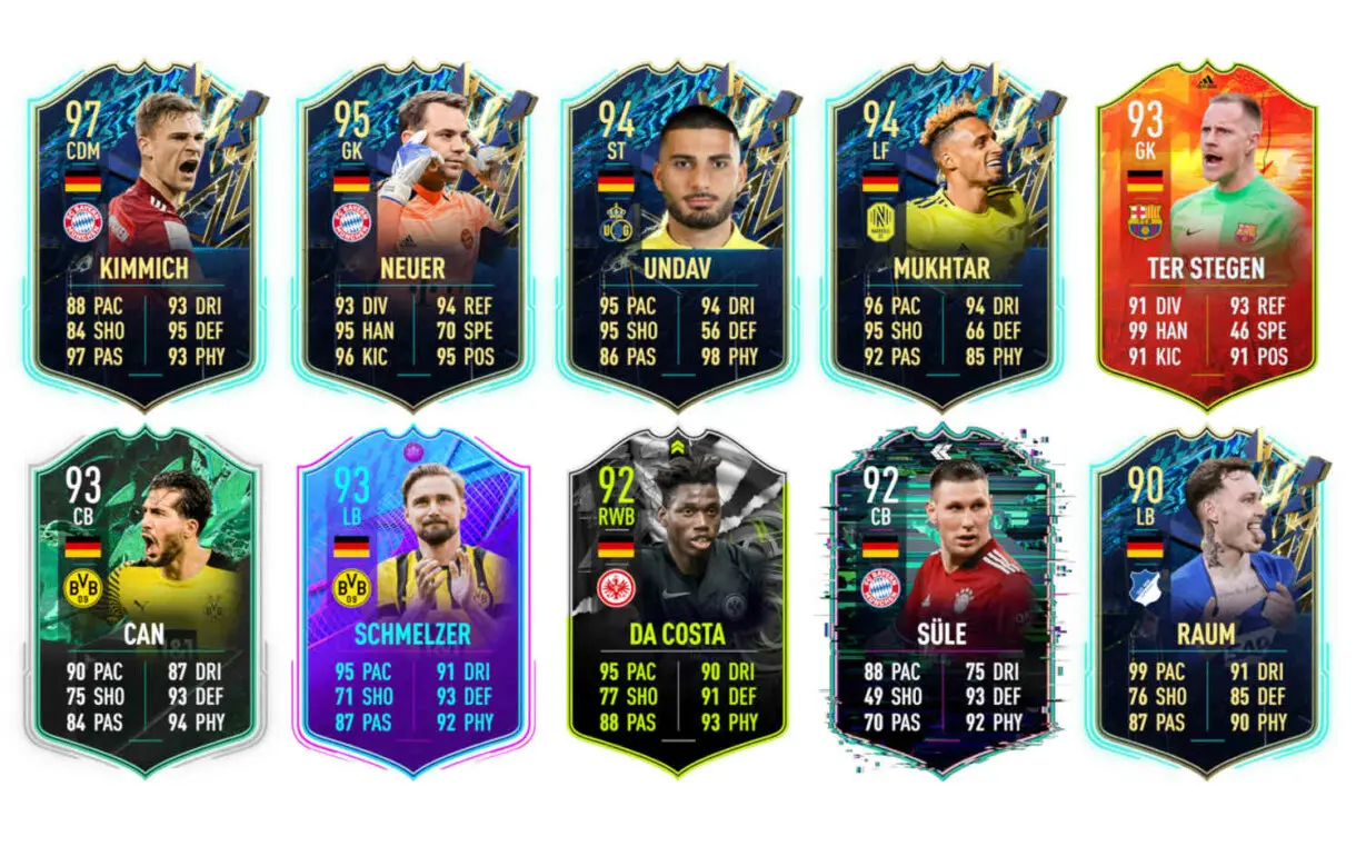 Links naranjas Alemania Volland Shapeshifters FIFA 22 Ultimate Team
