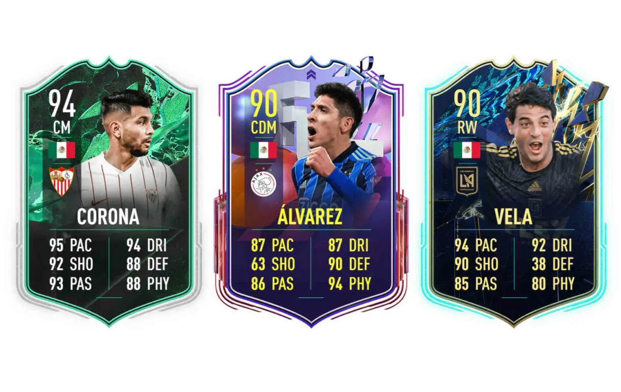 Links naranjas México Lozano Shapeshifters FIFA 22 Ultimate Team