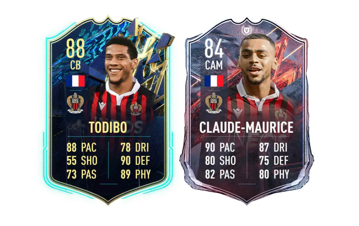 Link perfecto Gouiri TOTS Moments FIFA 22 Ultimate Team