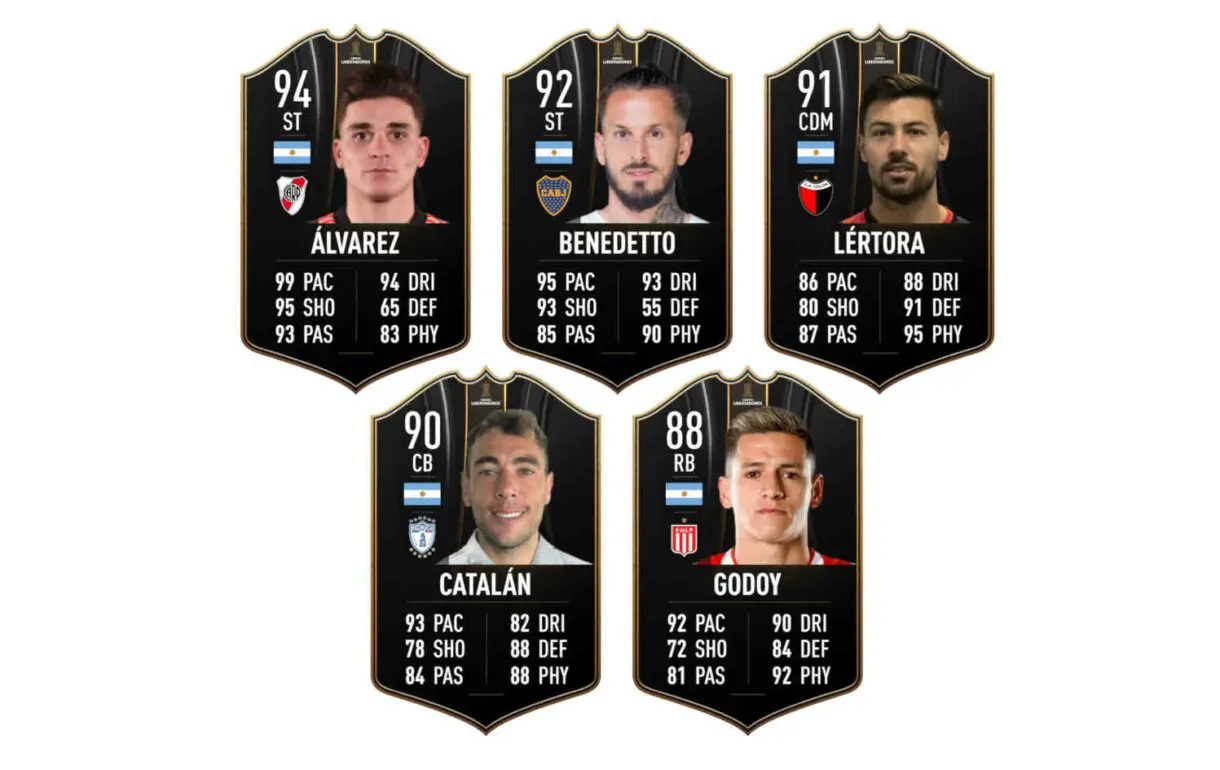 Links verdes Burdisso TOTGS CONMEBOL Libertadores FIFA 22 Ultimate Team
