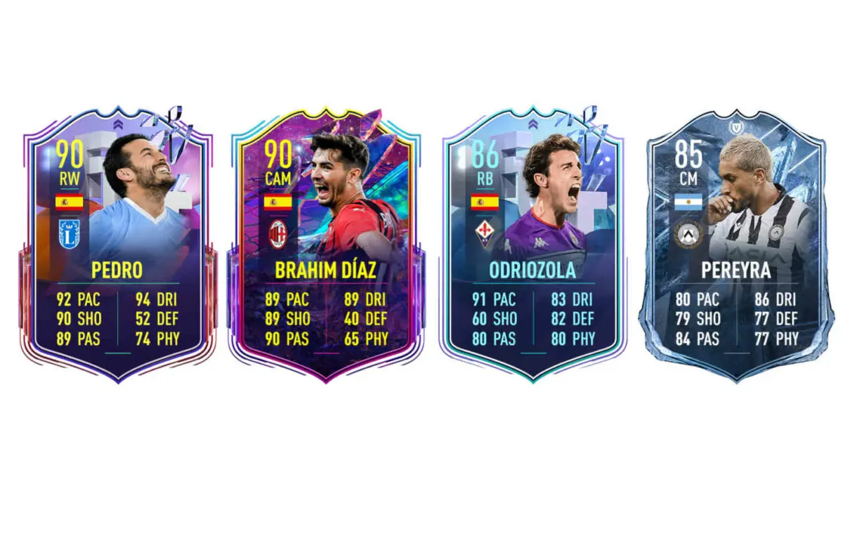 Links verdes Deulofeu TOTS Moments FIFA 22 Ultimate Team