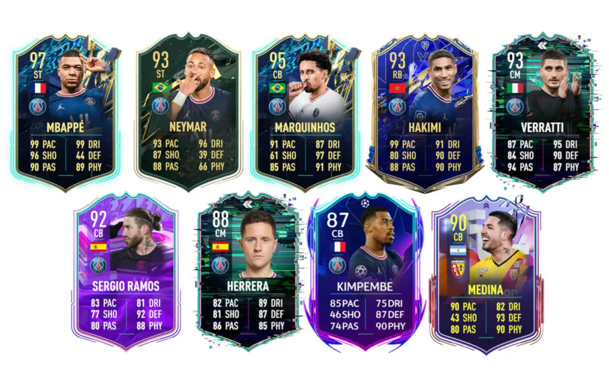 Links verdes Di María Fin de Una Era FIFA 22 Ultimate Team