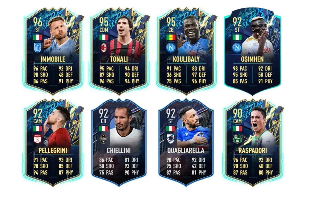 Links verdes Insigne Fin de Una Era FIFA 22 Ultimate Team