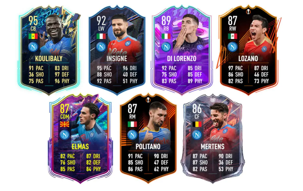 Links verdes Osimhen TOTS Moments FIFA 22 Ultimate Team