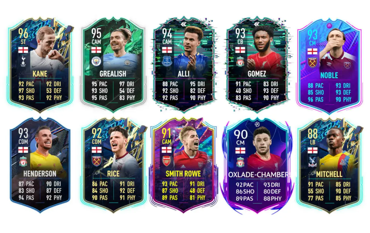 Links verdes Jamie Vardy Moments FIFA 22 Ultimate Team