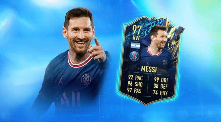 Imagen de FIFA 22: ¿Es Messi TOTS una carta especial o está sobrevalorada? Review