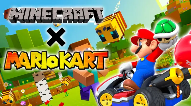 Imagen de Un jugador de Minecraft crea los coches de Mario Kart en el juego con este increíble resultado