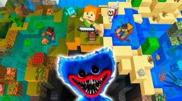 Imagen de ¿Cómo hacer de Minecraft un juego de terror? Metiendo los personajes de Poppy Playtime