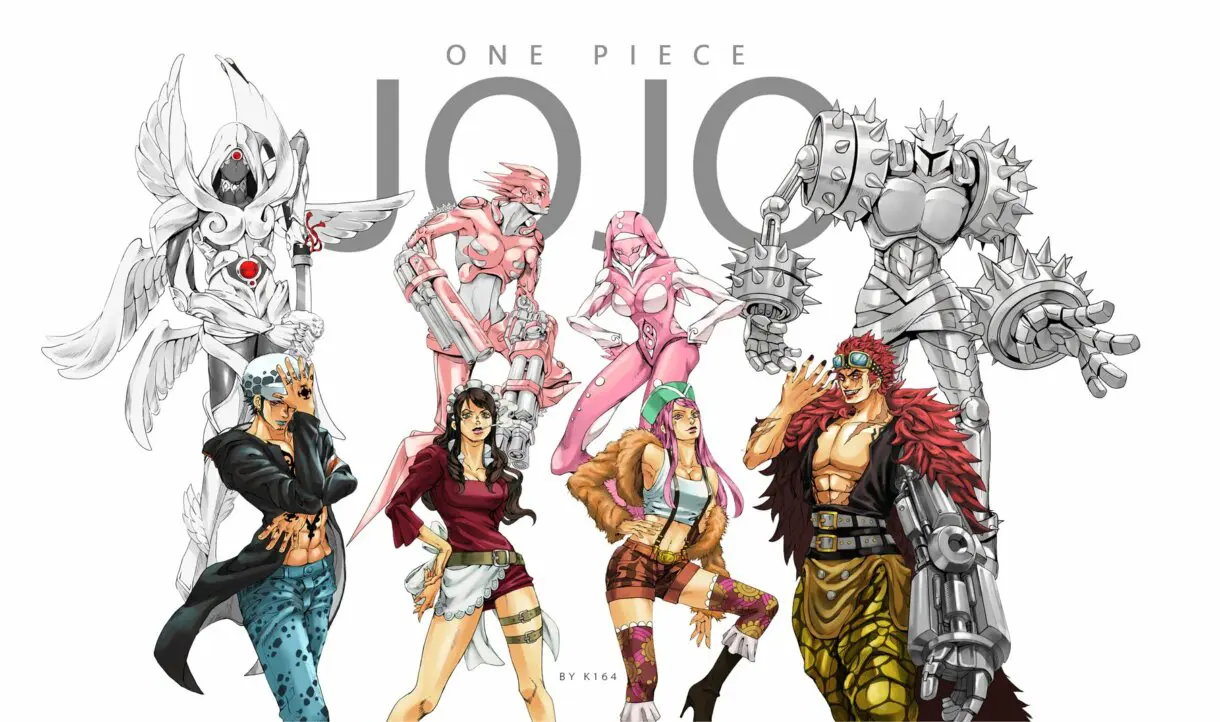 one piece x jojo