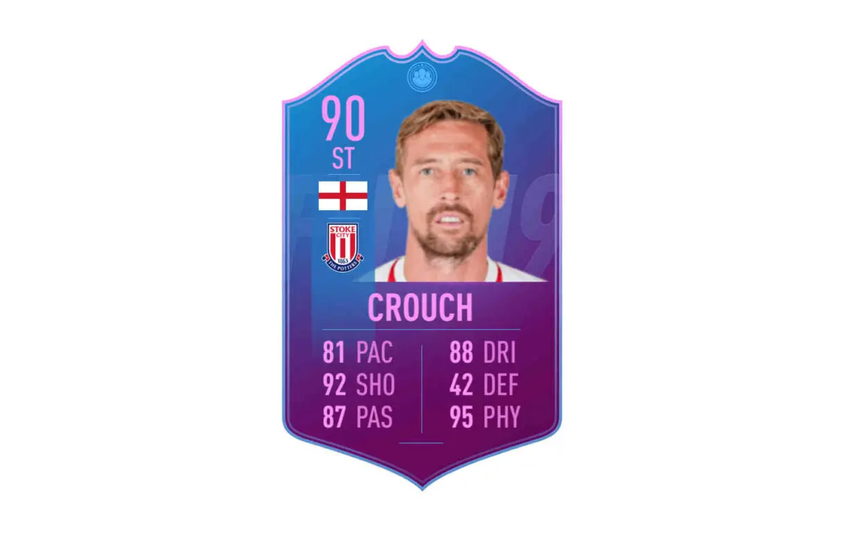 Carta Peter Crouch FIFA 19 Ultimate Team