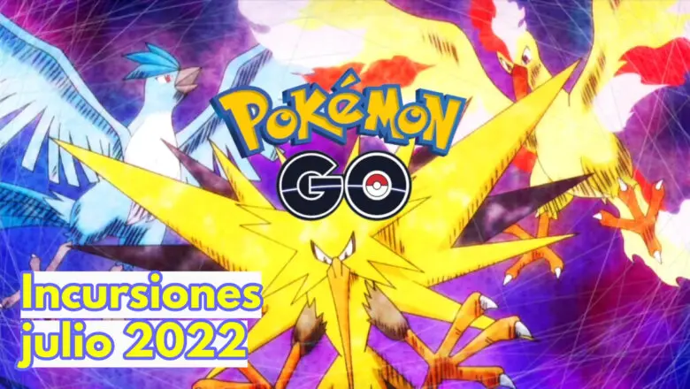 Pokemon GO Articuno Zapdos Moltres incursiones