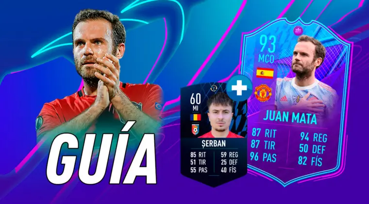 Imagen de FIFA 22: guía para conseguir a Juan Mata Fin de Una Era + un token de los TOTS Swaps