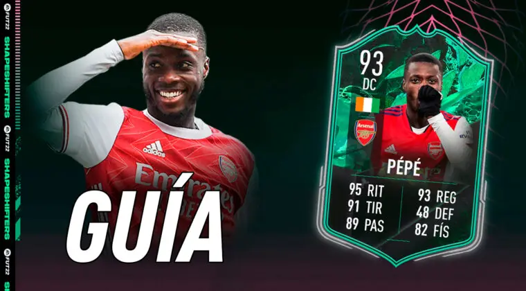 Imagen de FIFA 22: guía para conseguir a Nicolas Pépé Shapeshifters