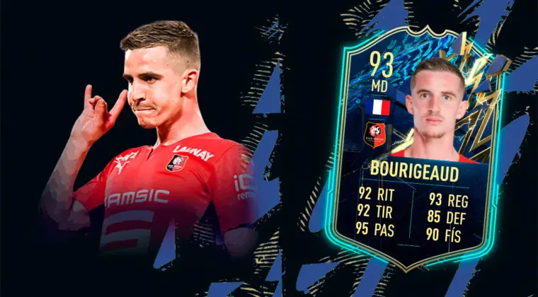 Imagen de FIFA 22: ¿Merece la pena Benjamin Bourigeaud TOTS? + Solución del SBC
