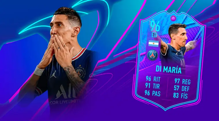 Imagen de FIFA 22: ¿Merece la pena Ángel Di María Fin de Una Era? + Solución del SBC