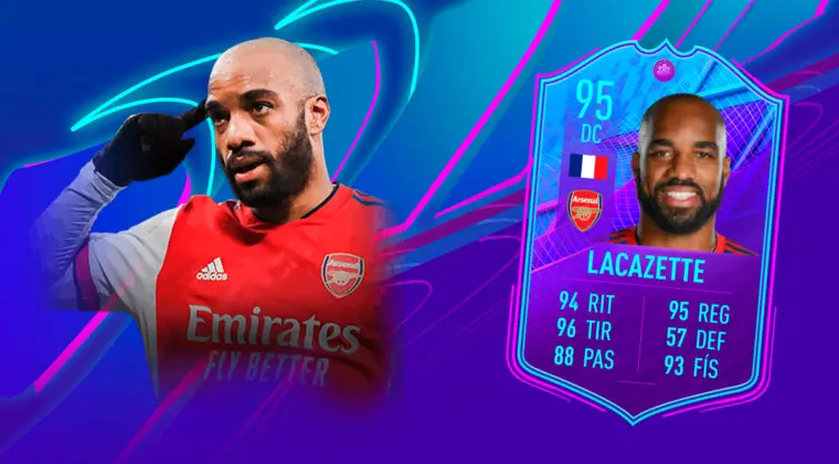 Imagen de FIFA 22: ¿Merece la pena Alexander Lacazette Fin de Una Era? + Solución del SBC