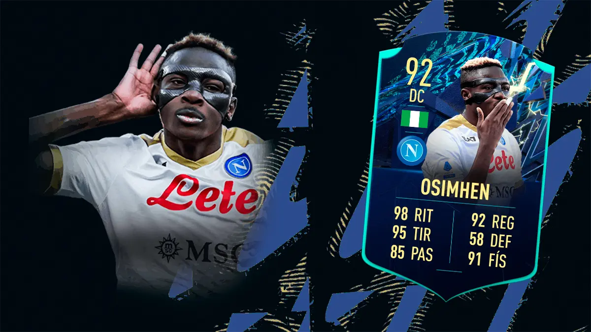 FIFA 22 Ultimate Team SBC Osimhen TOTS Moments