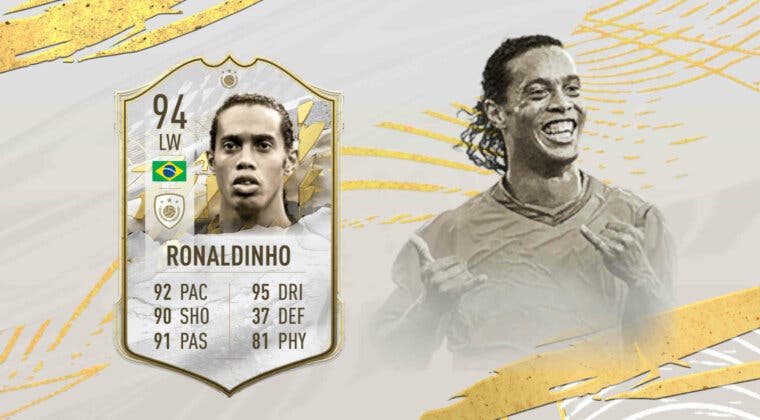 Imagen de FIFA 22 Summer Swaps: review de Ronaldinho Icono Prime. ¿Aún es una carta especial?