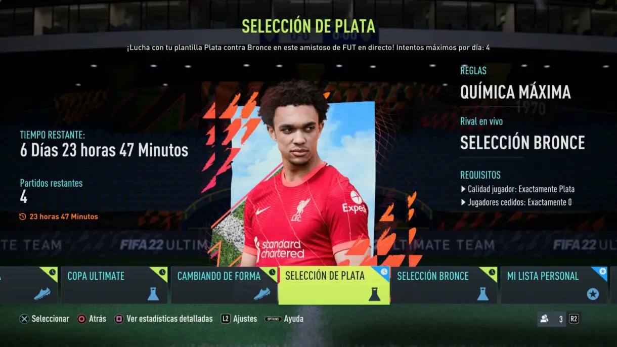 seleccion de plata fifa 22