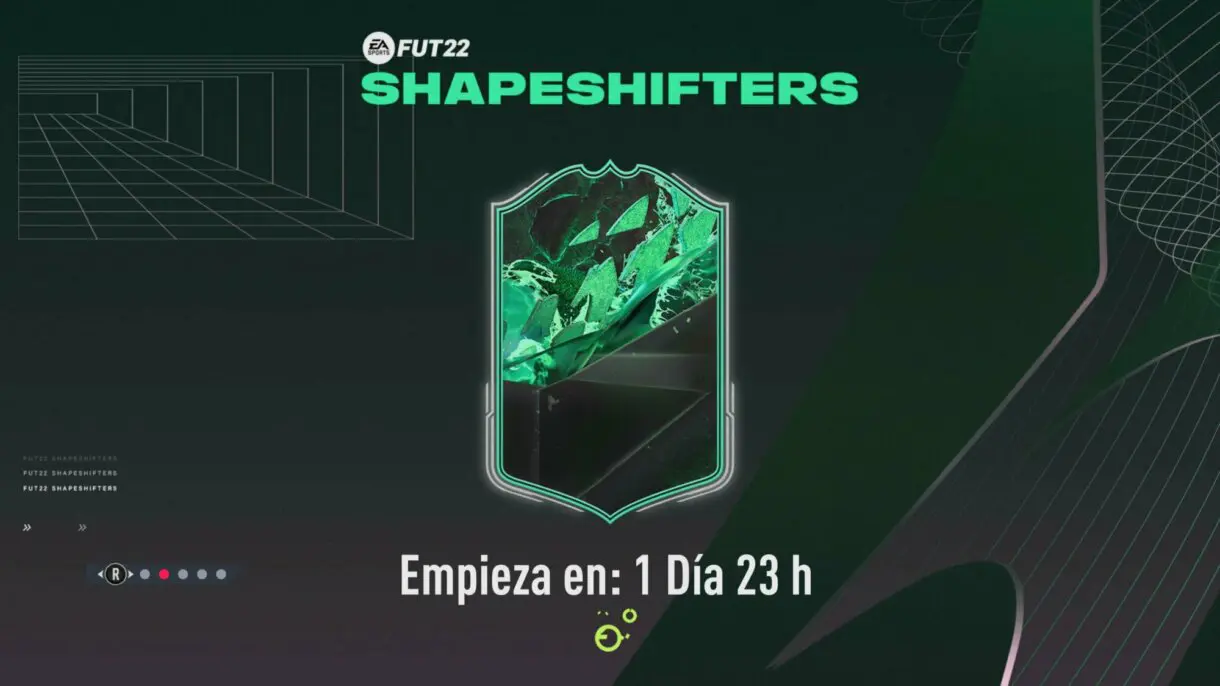 Pantalla de carga sobre Shapeshifters FIFA 22 Ultimate Team