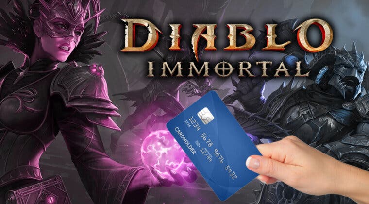 Imagen de Hacen un divertido fan art de Diablo Immortal sacando a relucir lo más importante del juego: el tarjetazo