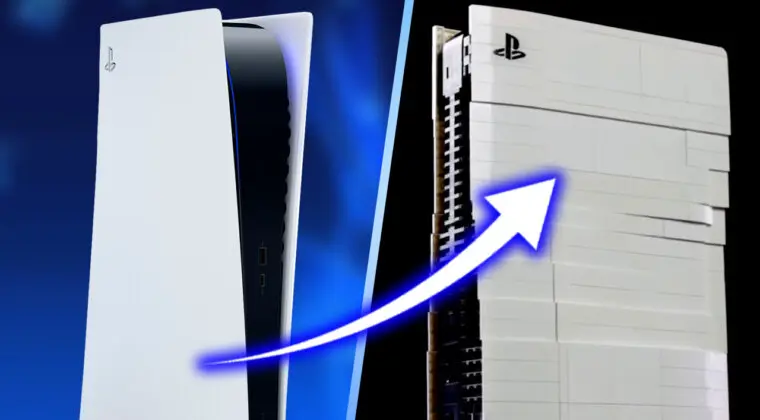 Imagen de Vas a flipar con esta PS5 y este DualSense hechos completamente con piezas LEGO