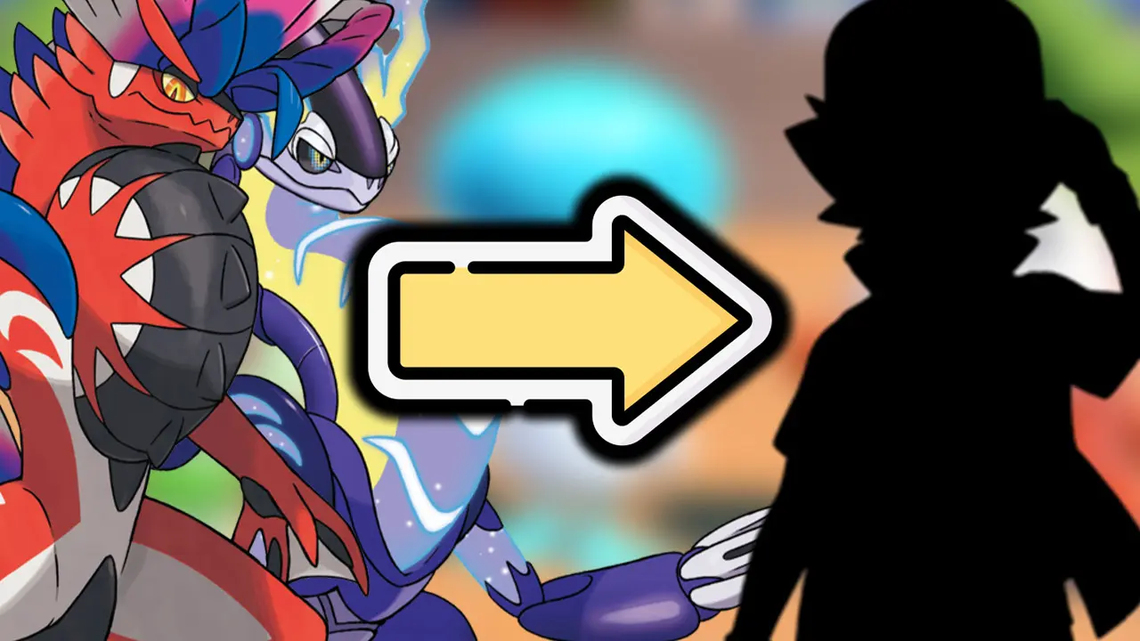 Los Legendarios de Pokémon Escarlata y Púrpura de otra forma
