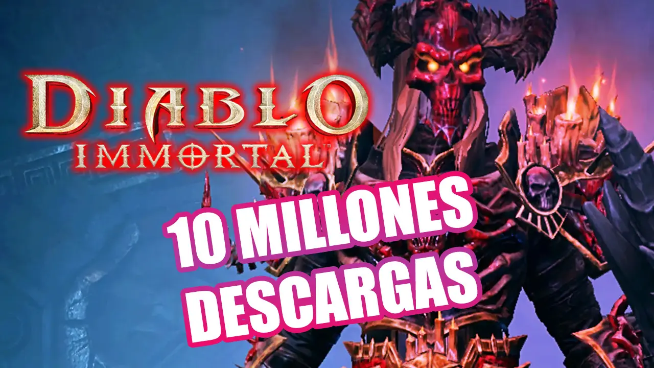 El gran número de descargas de Diablo Immortal
