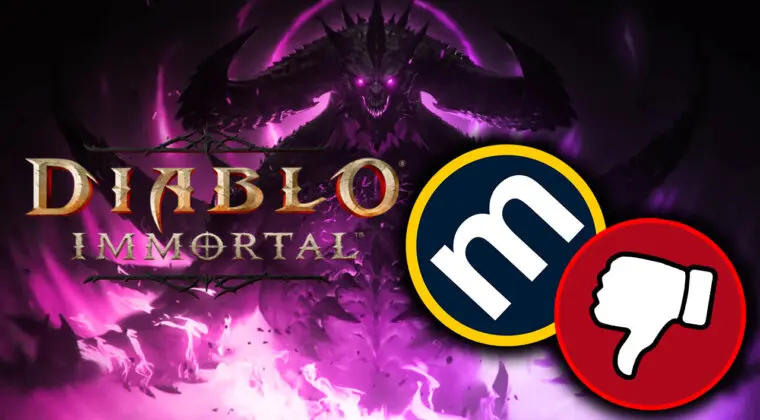Imagen de Los jugadores de Diablo Immortal cargan con fuerza contra el juego a través de Metacritic