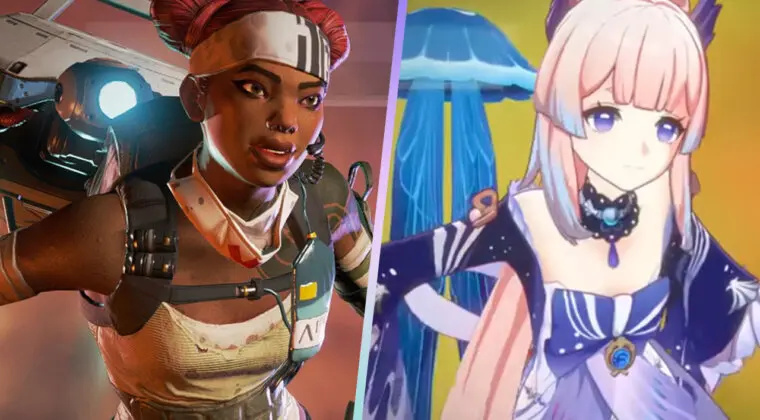 Imagen de Los personajes de Genshin Impact sustituyen a los de Apex Legends en este divertido vídeo