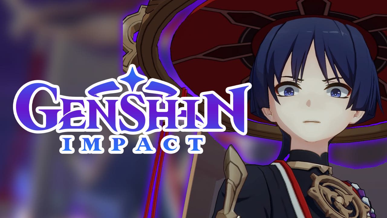 La llegada de un personaje a Genshin Impact