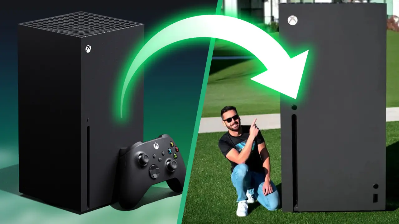 Una Xbox Series X enorme