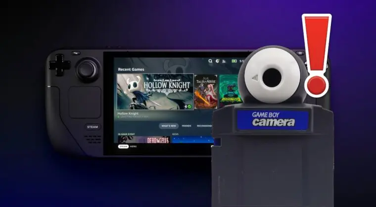 Imagen de Steam Deck: un usuario logra que la cámara de Game Boy funcione en la consola de Valve