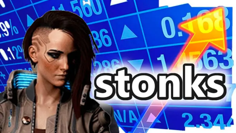 stonks cyberpunk 2077