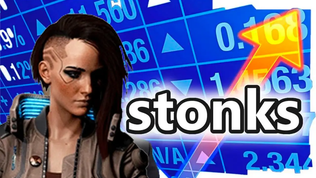 stonks cyberpunk 2077