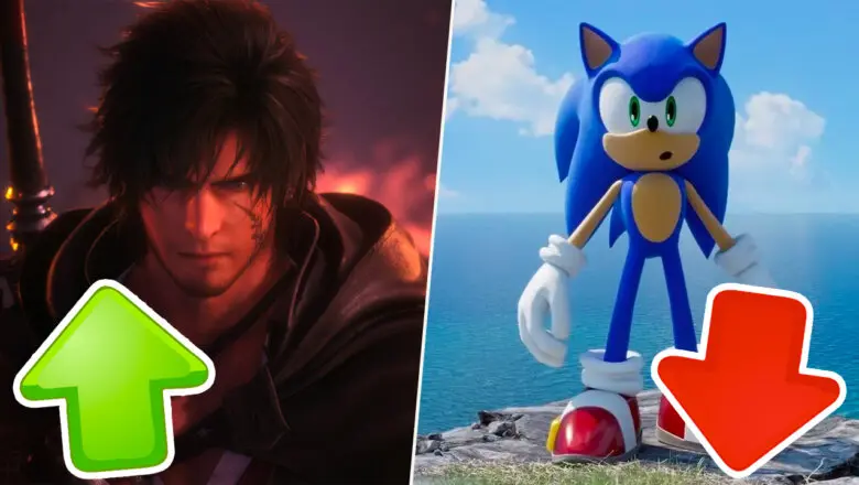 sube baja juegos final fantasy sonic