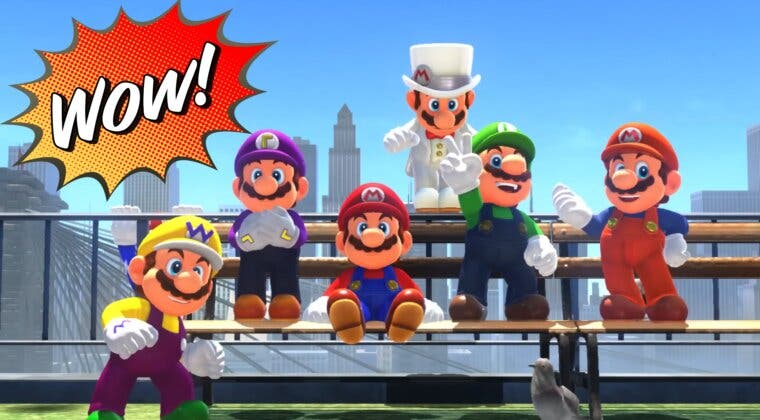 Imagen de ¿Super Mario Odyssey con cooperativo para 10 jugadores? Este curioso mod lo hace posible