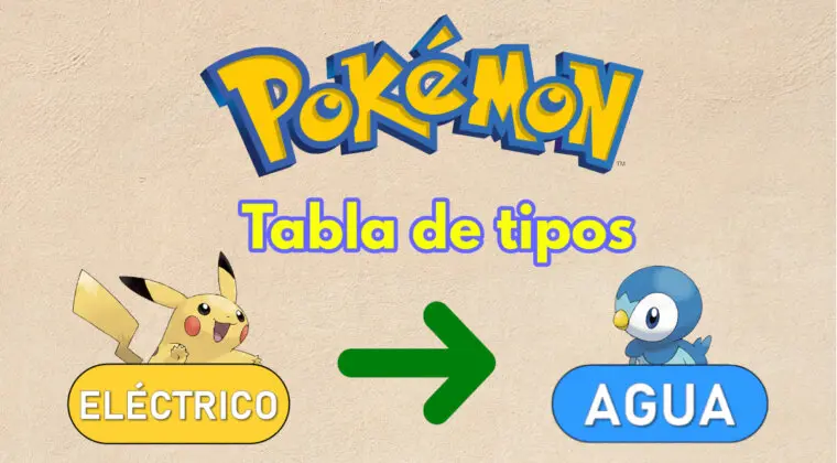 Imagen de Tabla de tipos de Pokémon: Fortalezas y debilidades en todos los juegos