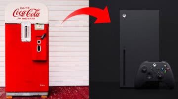 Imagen de Un fan de Xbox modifica su Series X para que sea tal cual una máquina de Coca-Cola vintage