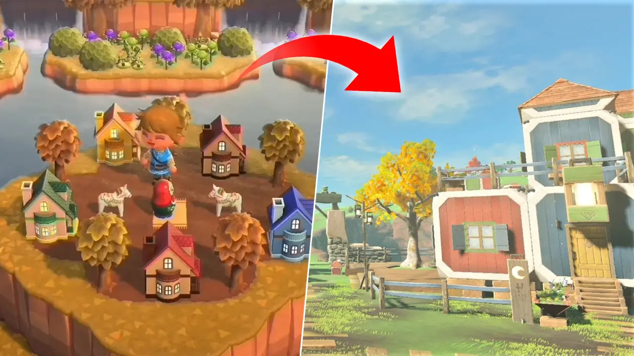 zelda: breath of the wild animal crossing