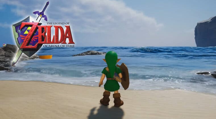 Imagen de Zelda: Ocarina of Time Remake hecho por fan comparte un nuevo vídeo sobre su hiperrealista agua