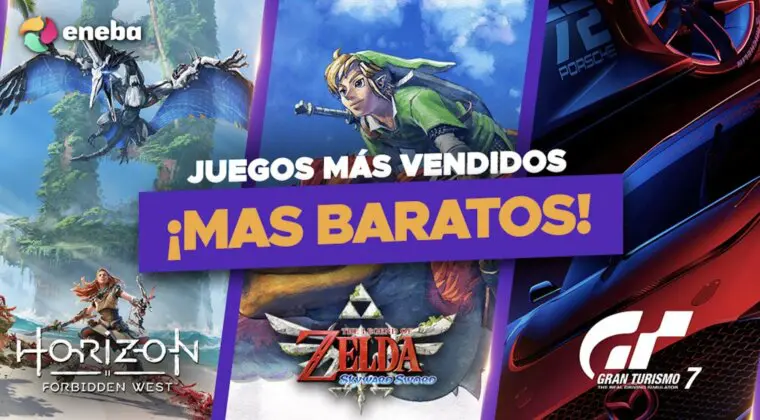 Imagen de 15 juegos de consola más vendidos en Eneba durante julio y ¡sorteazo!