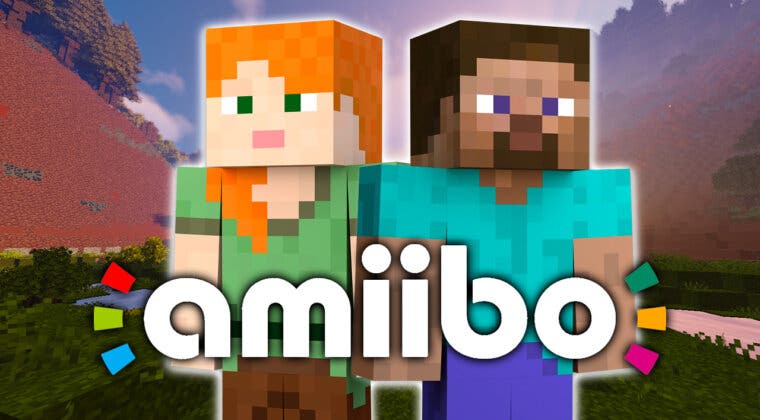 Imagen de Los amiibos de Steve y Alex (Minecraft) de Smash Bros. ya han confirmado su fecha de lanzamiento
