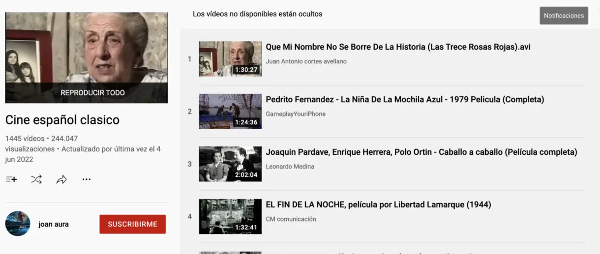cine clasico espanol