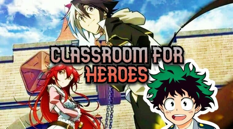 Imagen de Classroom for Heroes, el nuevo anime que lleva a Boku no Hero Academia a la fantasía