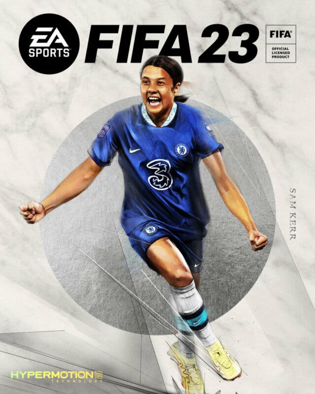 Portada FIFA 23 Edición Estándar con Sam Kerr